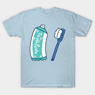 Toothpaste and Toothbrush T-Shirt